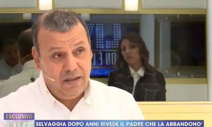 Selvaggia Roma incontra il padre