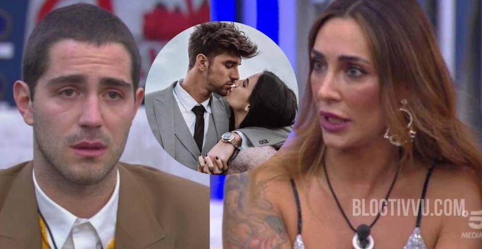 Tommaso Zorzi saluta i Damellis davanti a Sonia