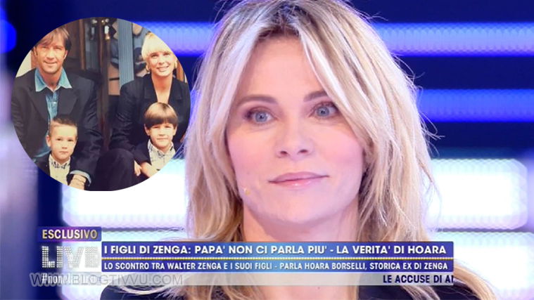Hoara Borselli difende Walter Zenga dalle “accuse”: Roberta Termali e il figlio Nicolò fanno delle precisazioni preview