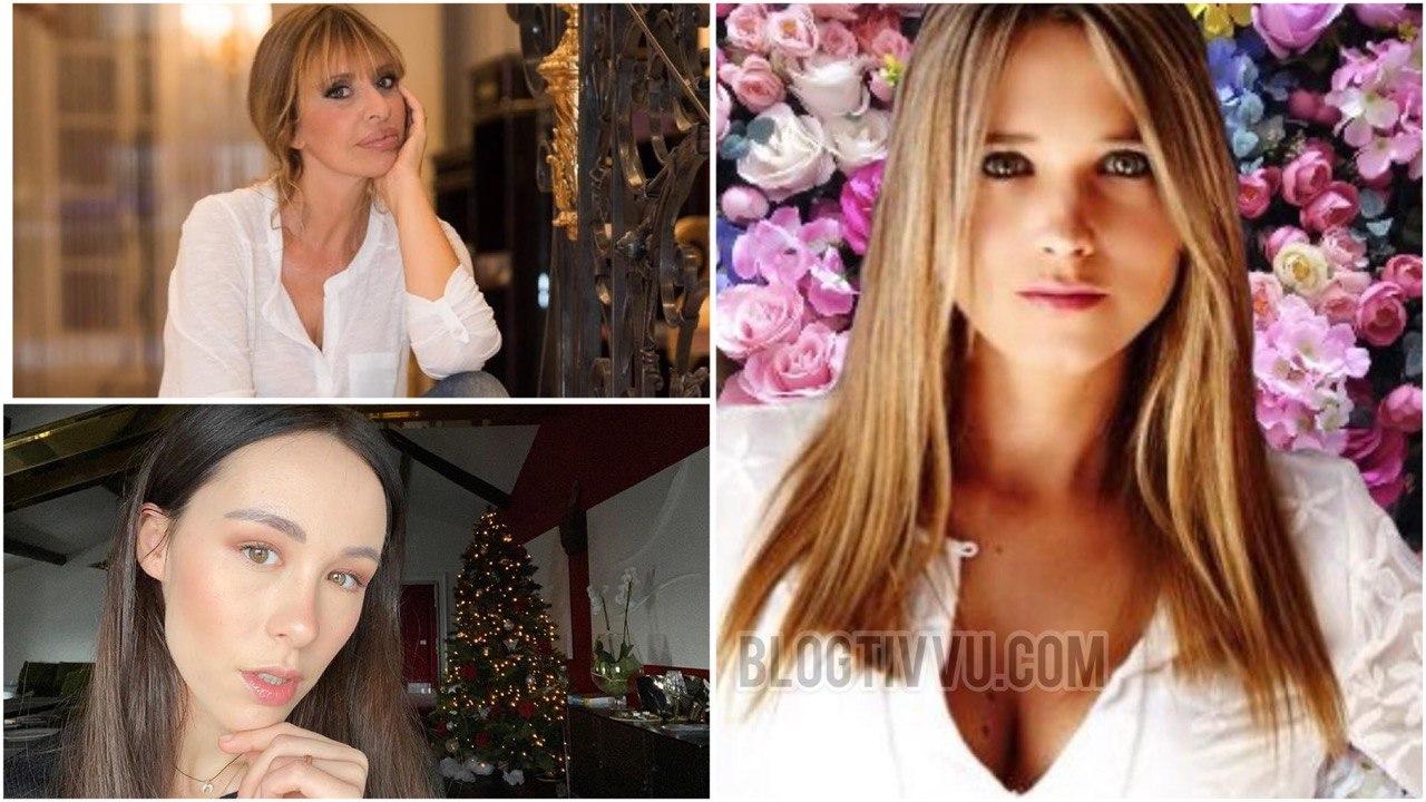 Alessandra Mussolini, Aurora Ramazzotti e Francesca Barra