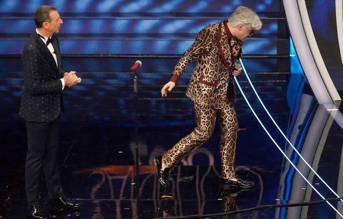 Morgan e Amadeus a Sanremo