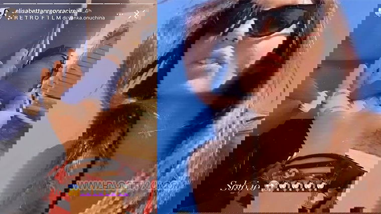 Piccolo incidente per Elisabetta Gregoraci