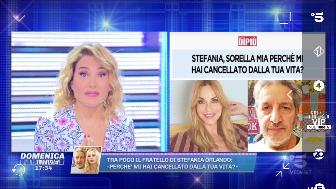 Fratello Stefania Orlando