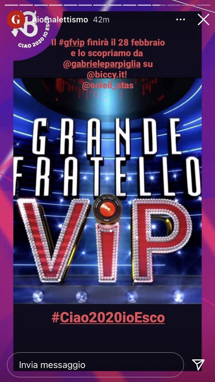 Quando Finisce Il Grande Fratello Vip 2021