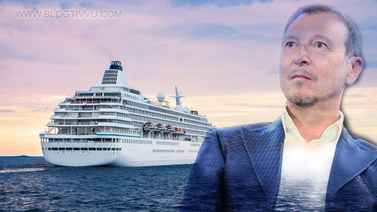 Sanremo 2021, Amadeus parla del pubblico sulla nave