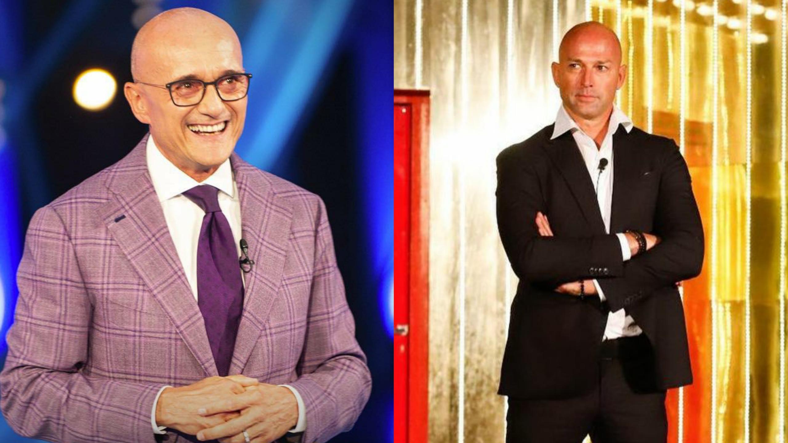 Stefano Bettarini e Alfonso Signorini