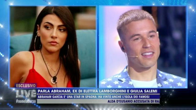 Giulia Salemi fa delle precisazioni sull’ex Abraham Garcia dopo il promo di Live Non è la d’Urso – VIDEO preview