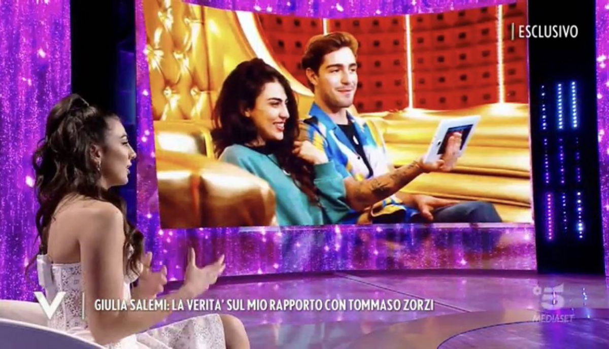 Giulia Salemi scopre la battuta su Amy Winehouse di Tommaso Zorzi: ecco come l’ha presa article-post