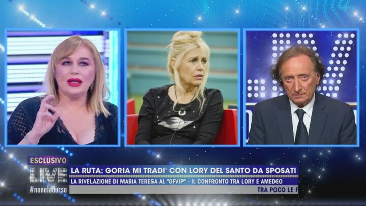 Maria Teresa Ruta, Lory Del Santo e Amedeo Goria