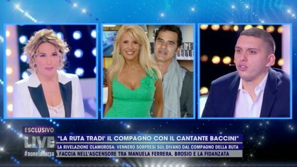 Baccini e il flirt con Maria Teresa Ruta