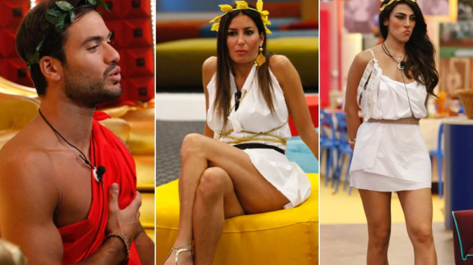 Pierpaolo Pretelli, Elisabetta Gregoraci e Giulia Salemi
