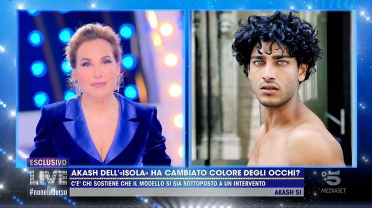 Akash Kumar e Barbara d'Urso