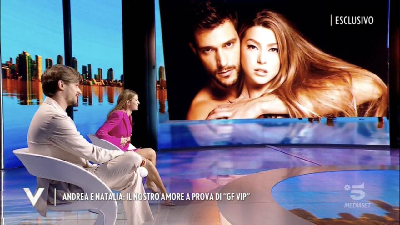 Andrea Zelletta e Natalia Paragoni