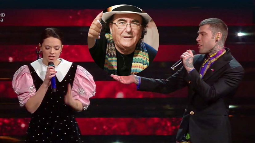 Fedez e Francesca Michielin portano “Felicità” a Sanremo 2021: la reazione di Al Bano preview