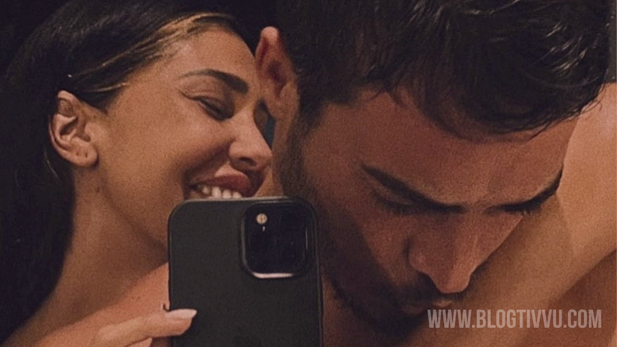 Belen Rodriguez e Antonino Spinalbese