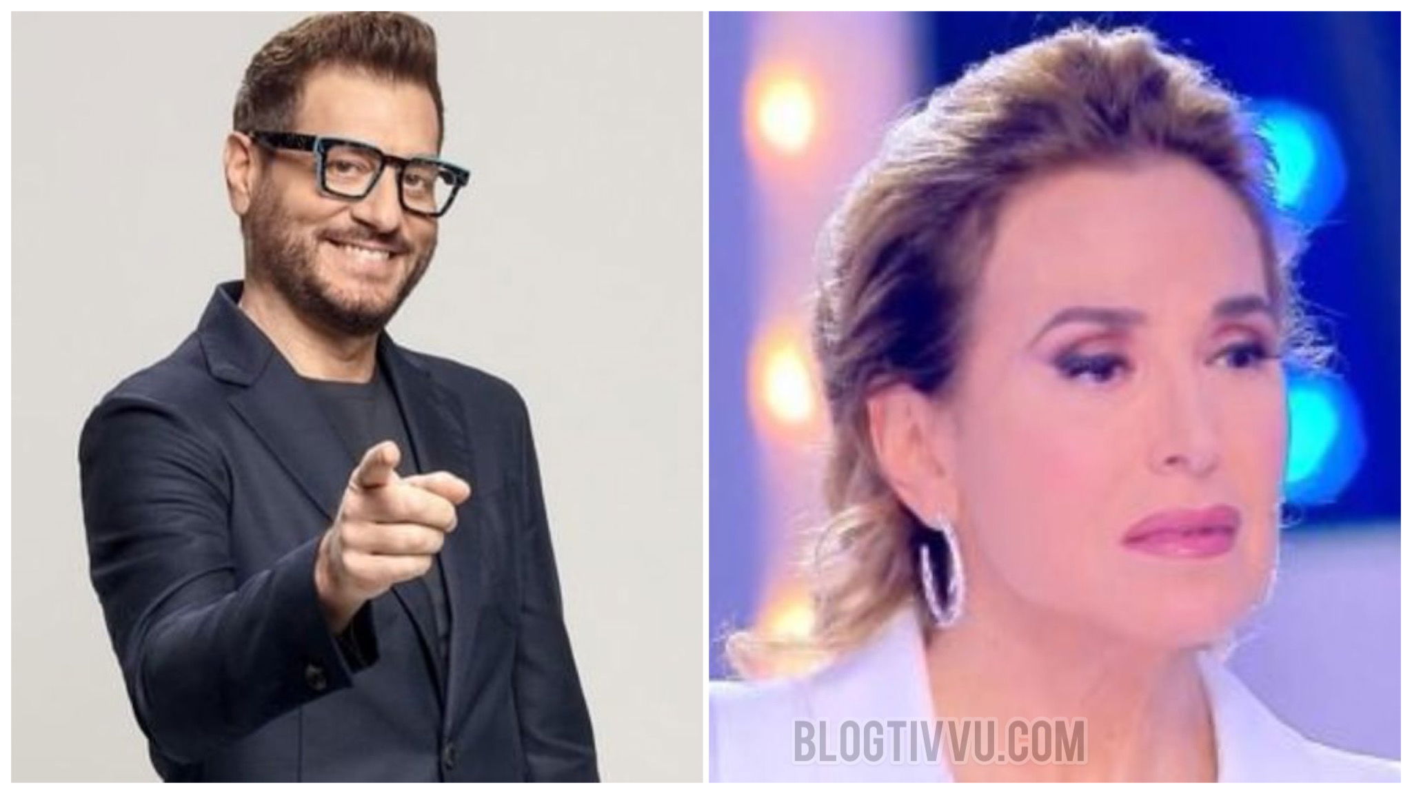 Enrico Papi e Barbara d’Urso