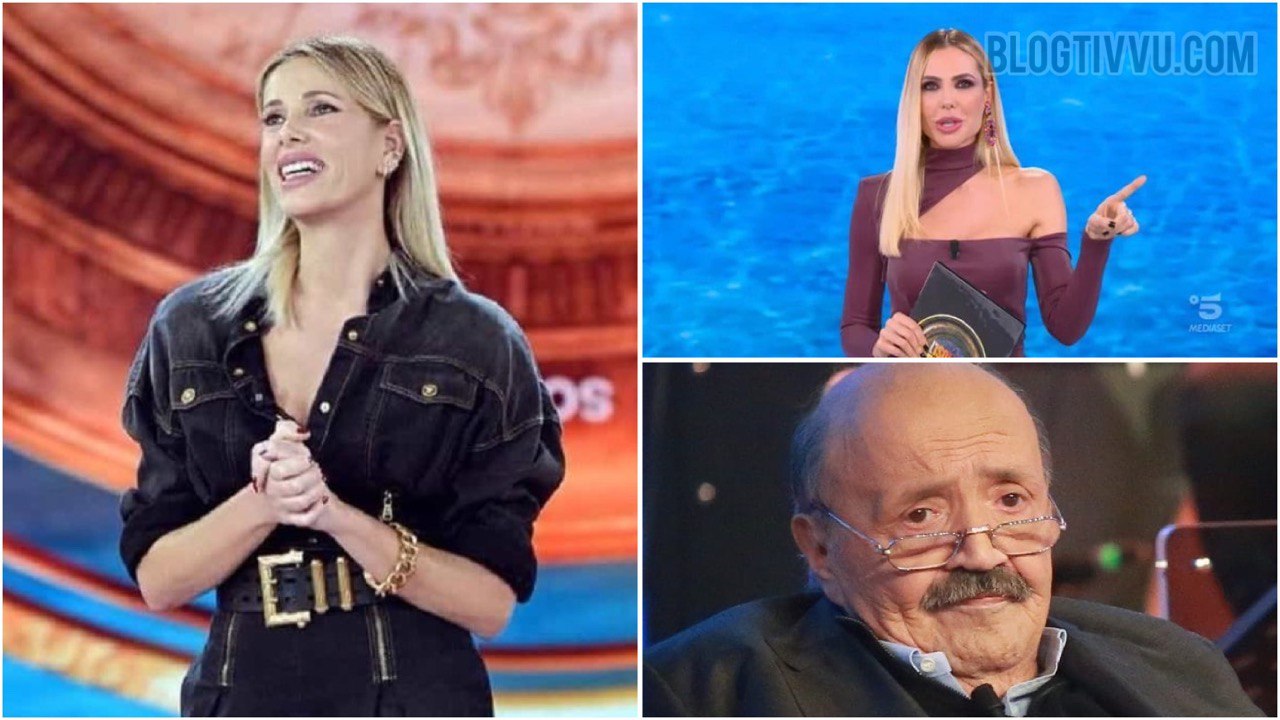 Isola dei Famosi: Alessia Marcuzzi, Ilary Blasi e Maurizio Costanzo