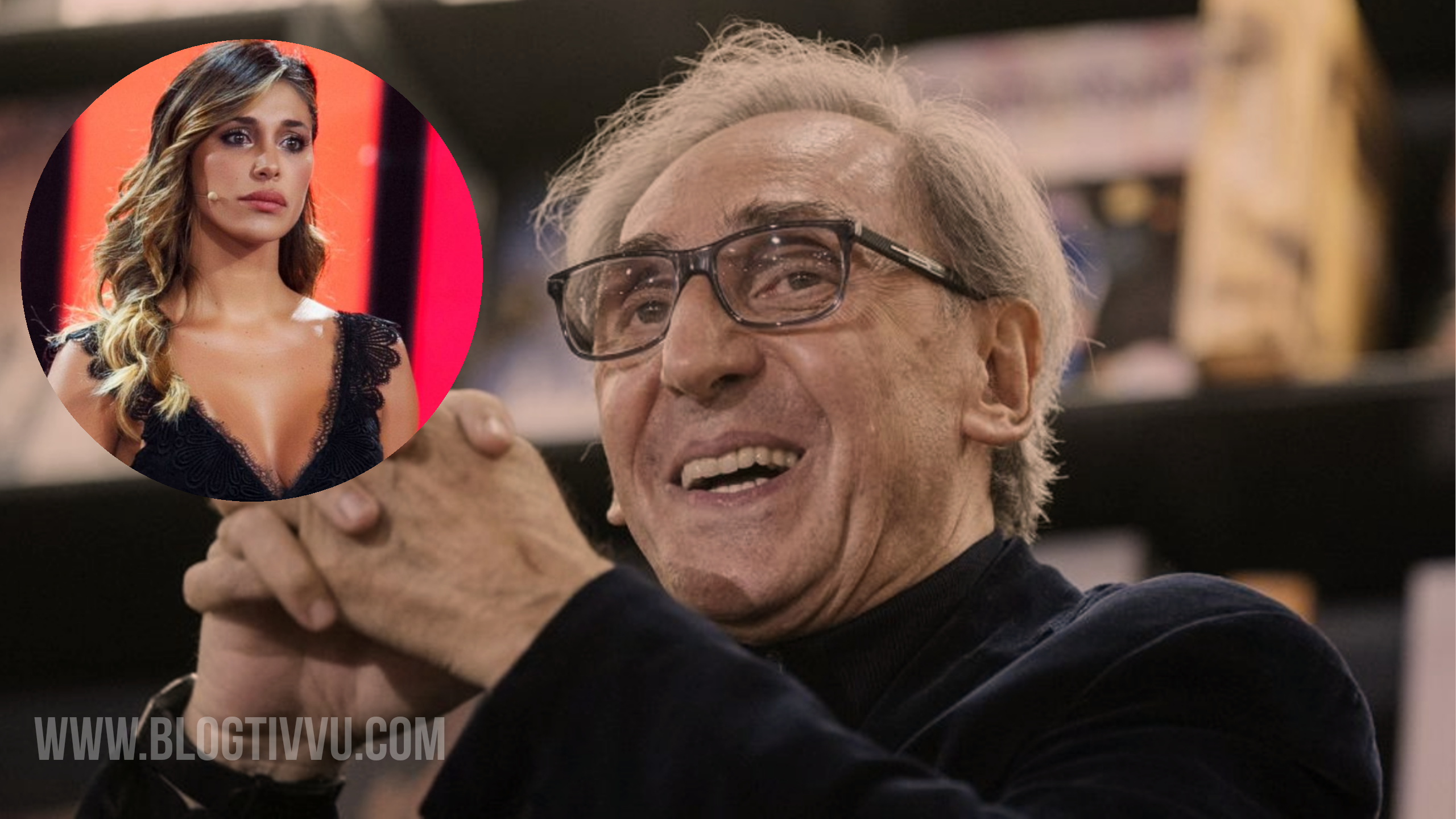 Franco Battiato e Belen Rodriguez