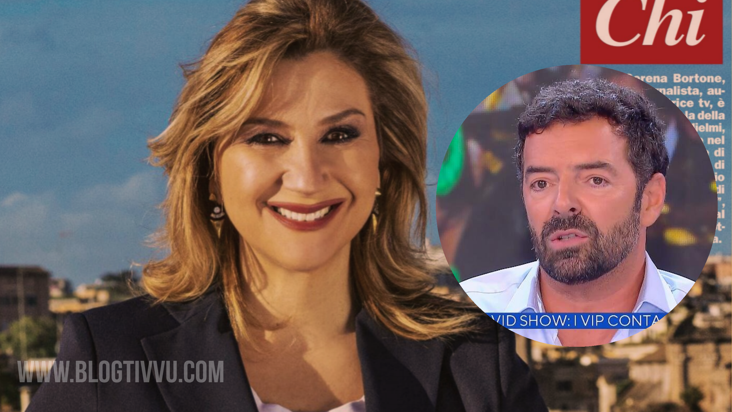 Serena Bortone e Alberto Martano