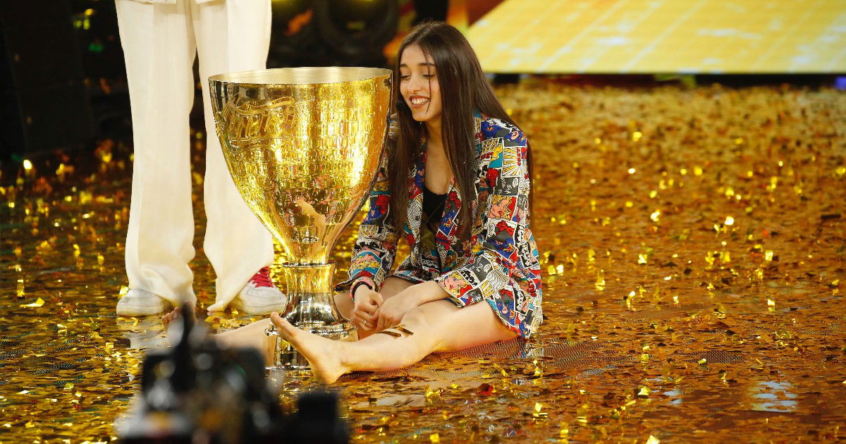 Le prime parole di Giulia Stabile dopo aver vinto Amici 20