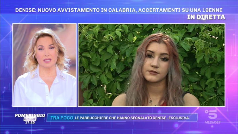 “Non sono Denise Pipitone”: 19enne di Scalea in diretta Tv “ma disposta a fare test Dna” preview
