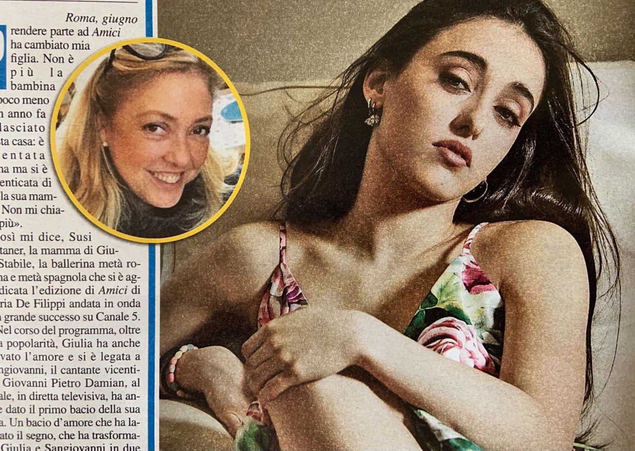 La mamma di Giulia Stabile dopo Amici 20