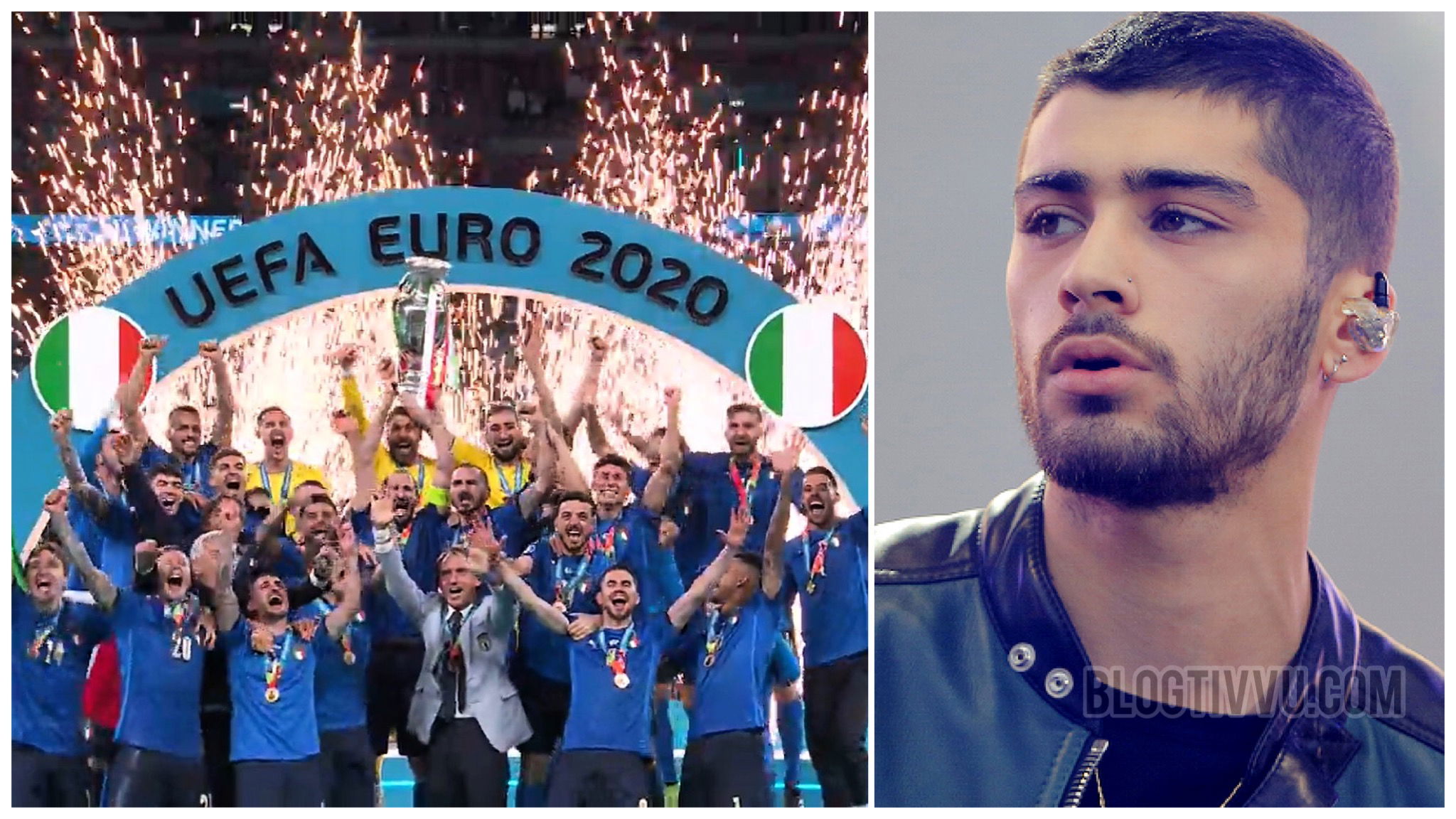 Campioni d’Europa: Zayn non la prende bene e offende l'Italia