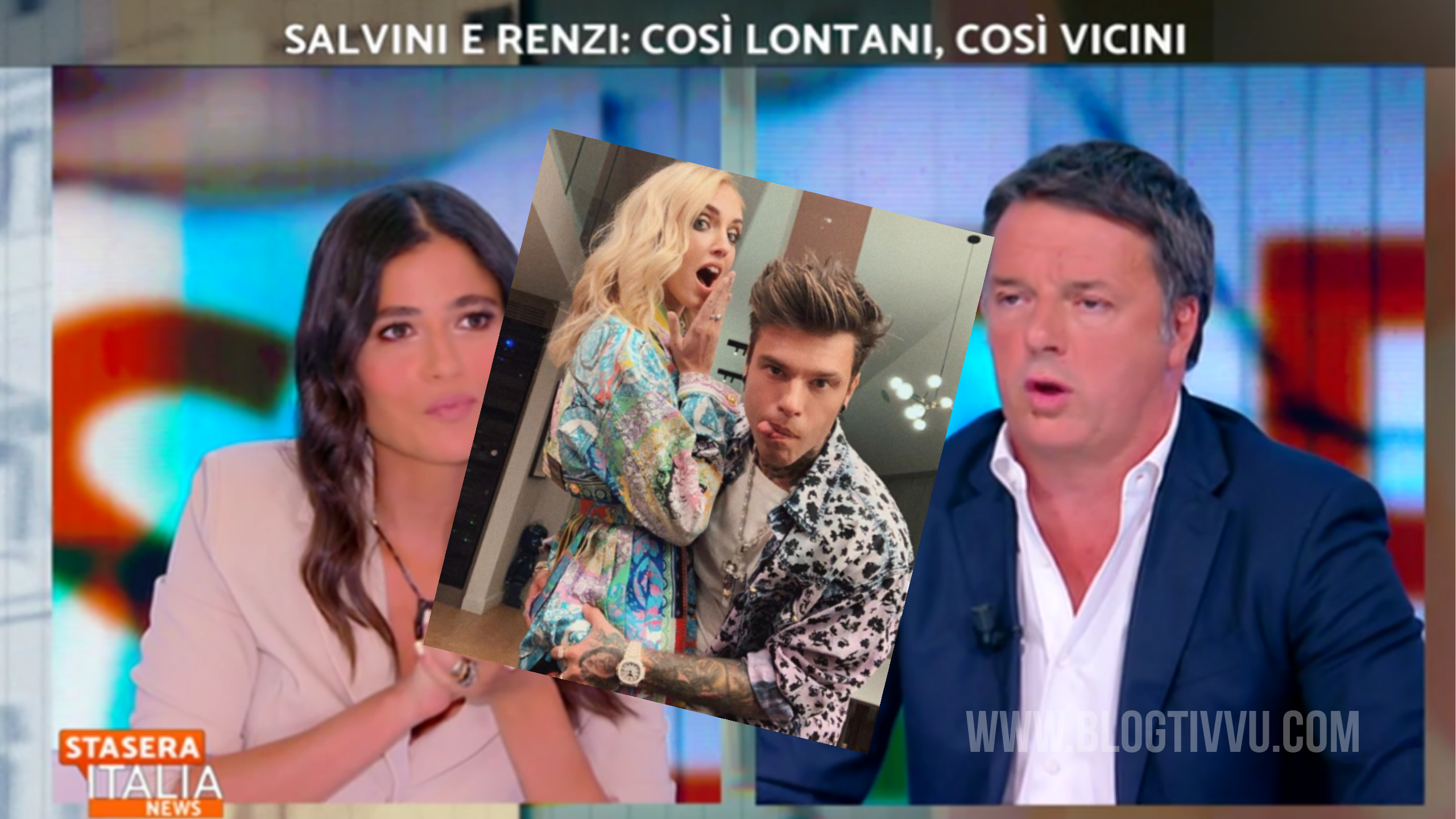 Matteo Renzi torna ad attaccare Fedez e Chiara Ferragni