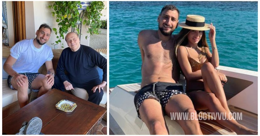 Donnarumma, la foto con Berlusconi diventa virale: tanti cambiamenti e la promessa alla fidanzata Alessia Elefante preview