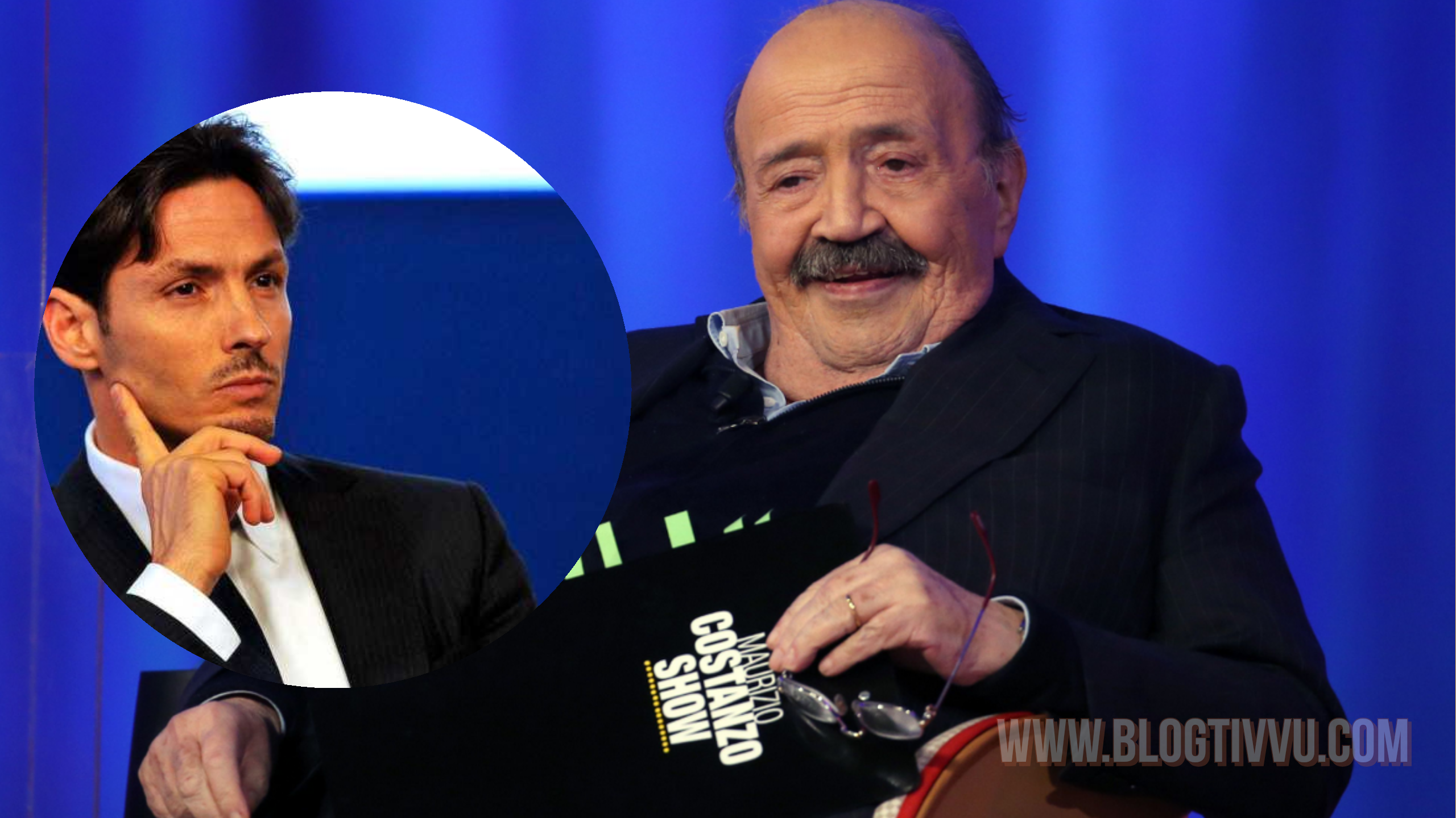 Mediaset, Maurizio Costanzo e Pier Silvio Berlusconi