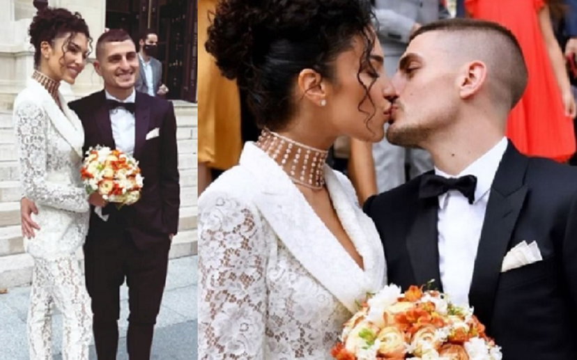 Matrimonio Verratti, quanto costa la collana indossata dalla moglie Jessica Aidi? Prezzo choc preview