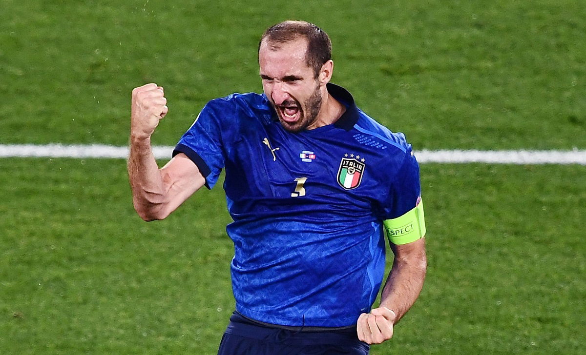 Euro 2020, Chiellini capitano dell'Italia