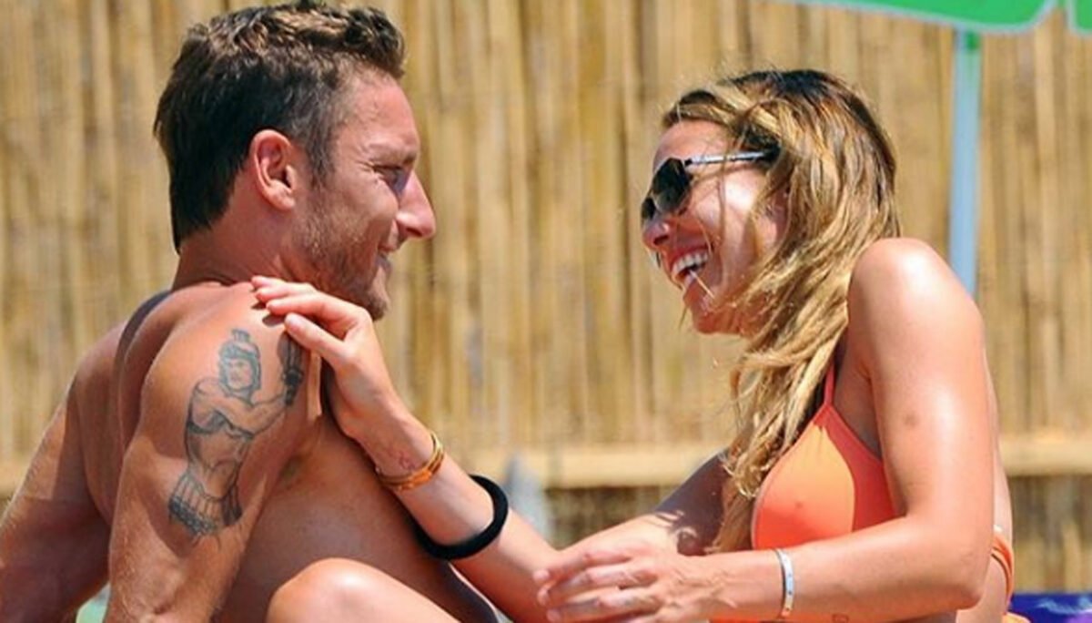 Francesco Totti e Ilary Blasi