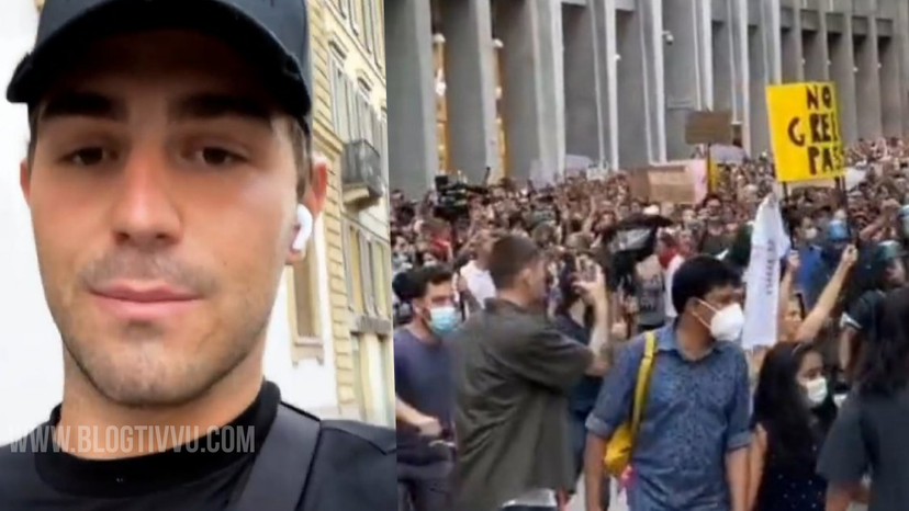 Tommaso Zorzi riprende un corteo No Vax: il discorso perfetto contro chi non vuole vaccinarsi – VIDEO preview