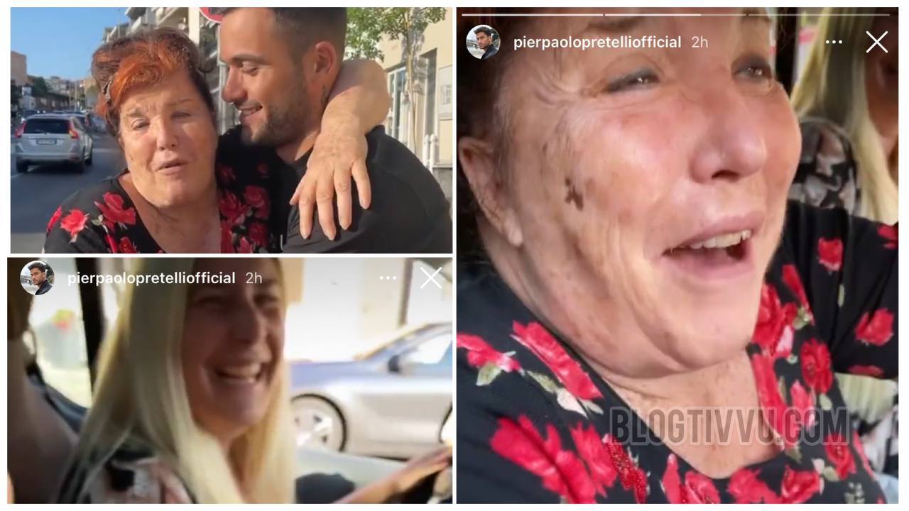 Incontro speciale per Pierpaolo Pretelli e Giulia Salemi