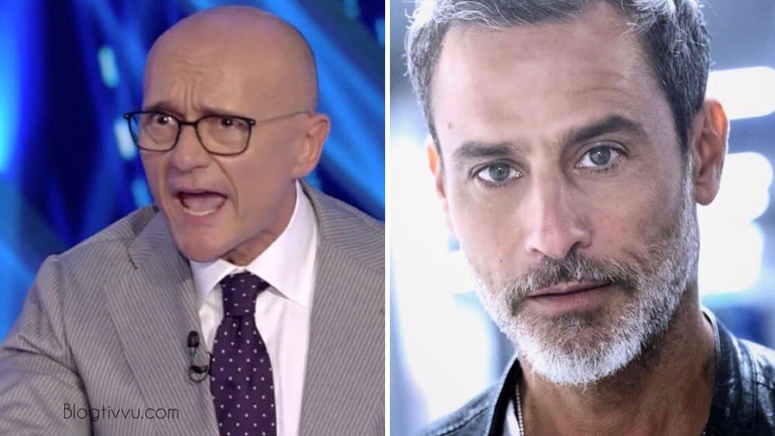 Alfonso Signorini e Raz Degan