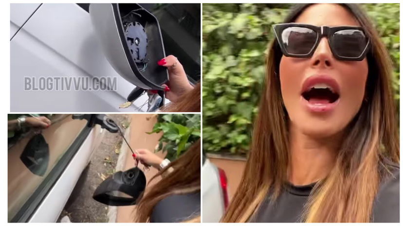 Distruggono l’auto di Guendalina Tavassi: la sua reazione spiazza – VIDEO preview