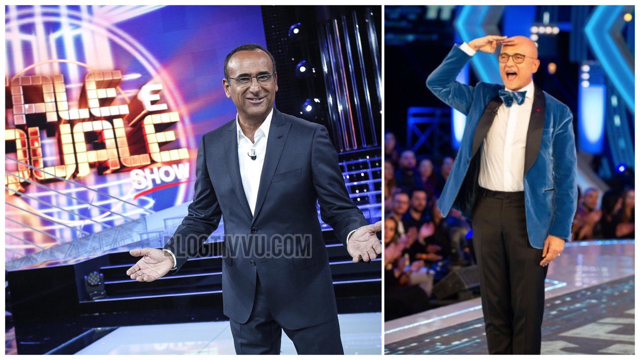 Grande Fratello Vip e Tale e Quale Show: Carlo Conti e Alfonso Signorini