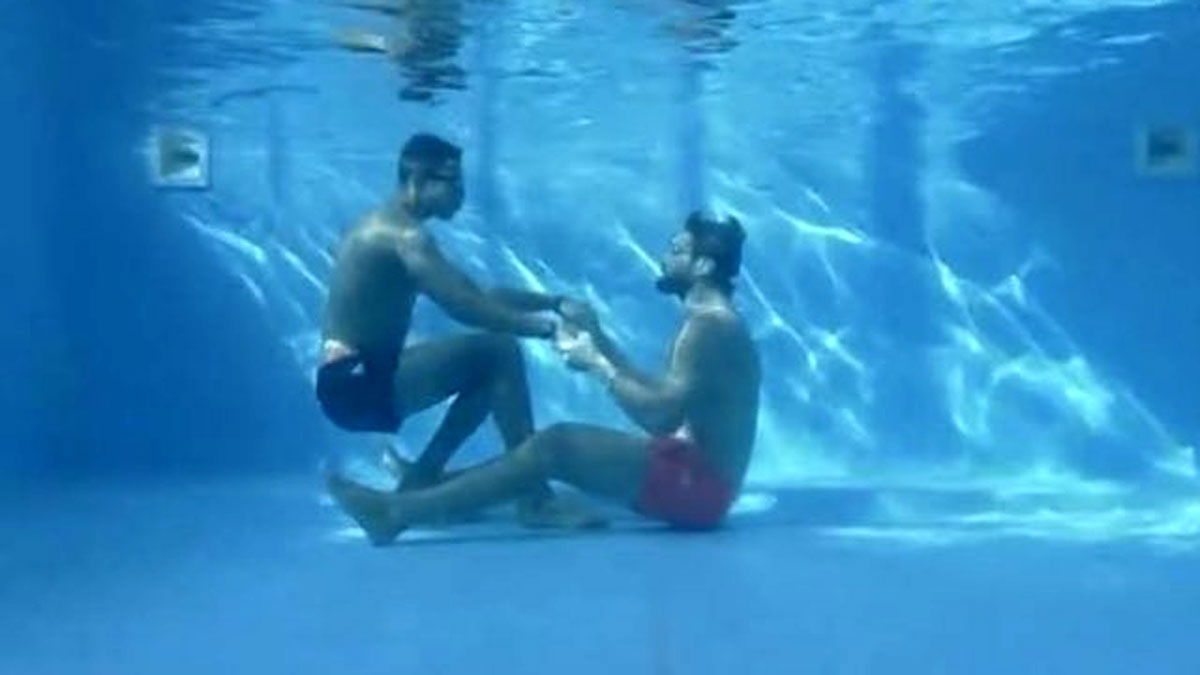 Samy Youssef e Alex Belli