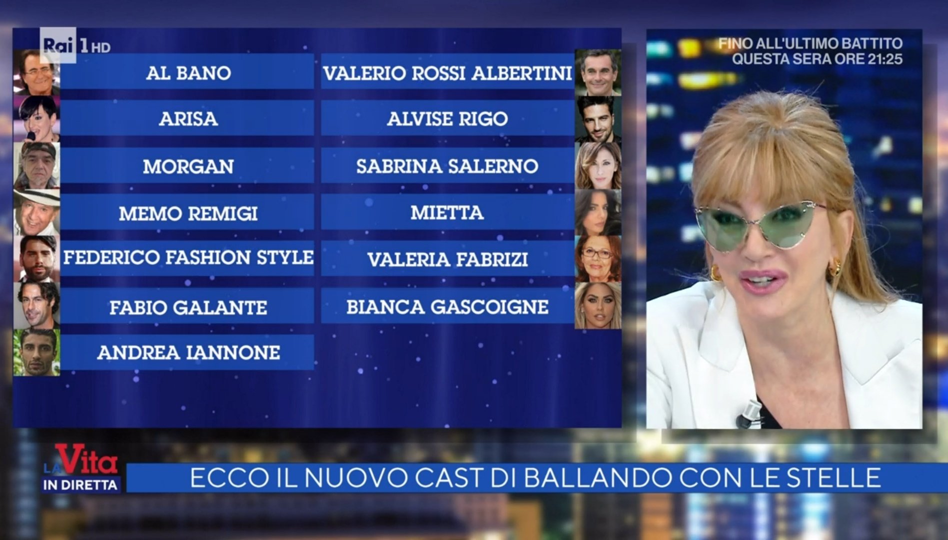 Cast Ballando con le Stelle 2021