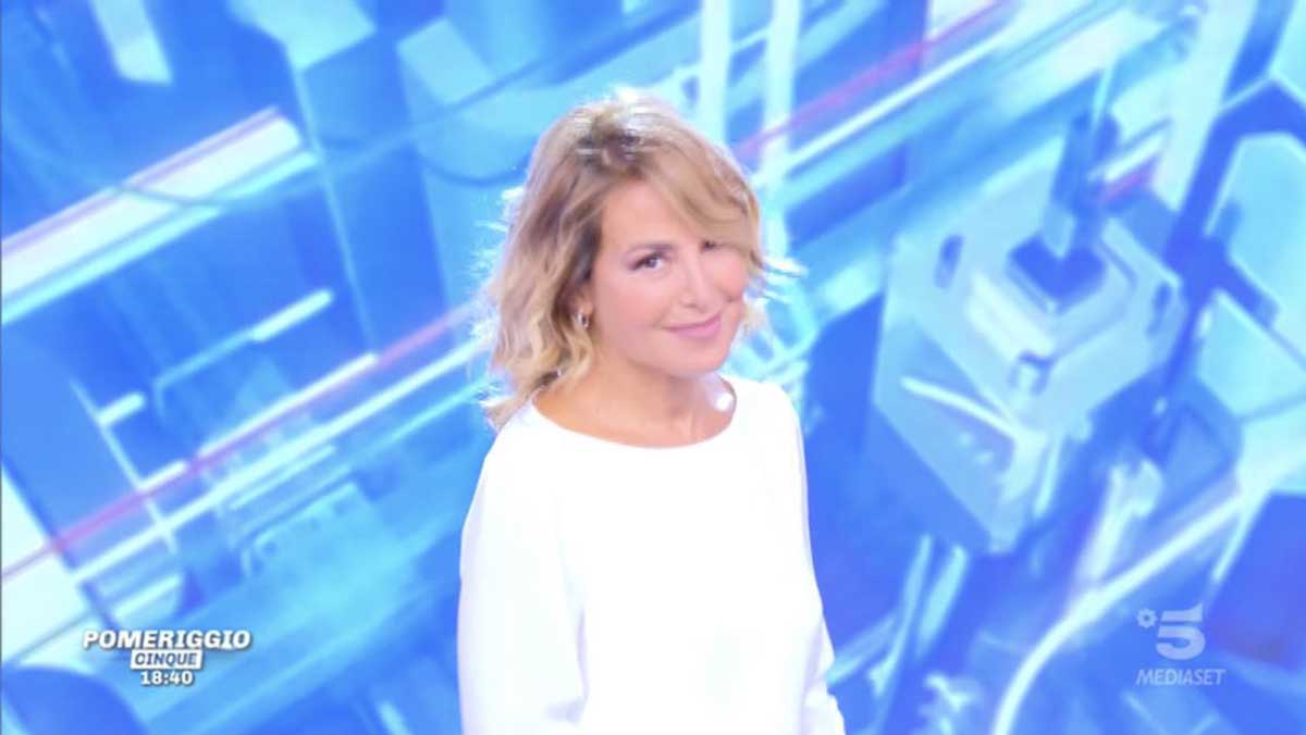 Barbara d'Urso a Pomeriggio 5