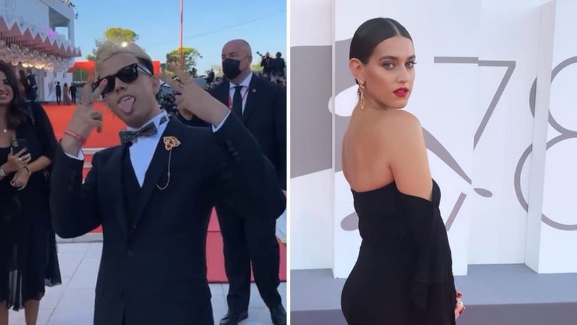 Venezia 78, da Aka7even a Gaia: gli ex di Amici sfilano al Festival del Cinema preview