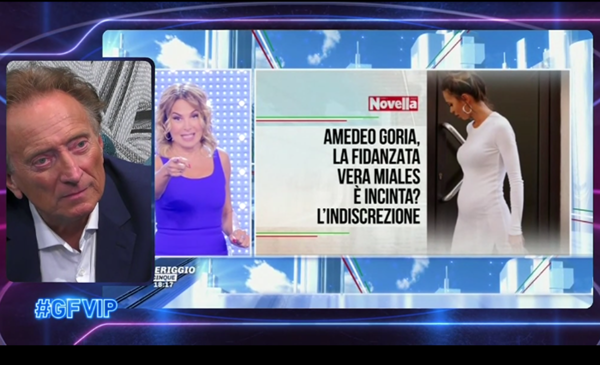 Amedeo Goria non prende bene la presunta gravidanza di Vera: ipotesi diffida e richiesta al GF Vip article-post
