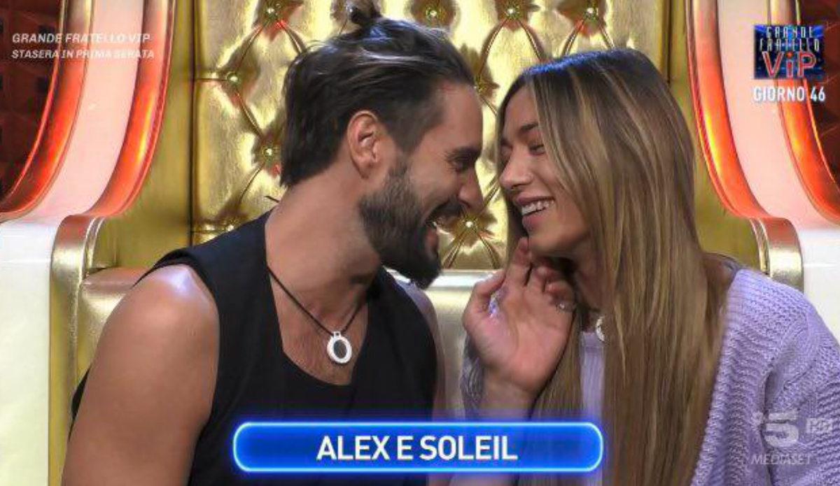 Alex Belli e Soleil Sorge