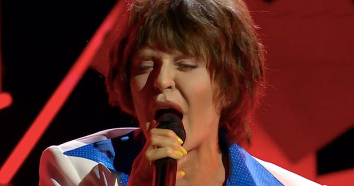Alba Parietti a Tale e Quale Show
