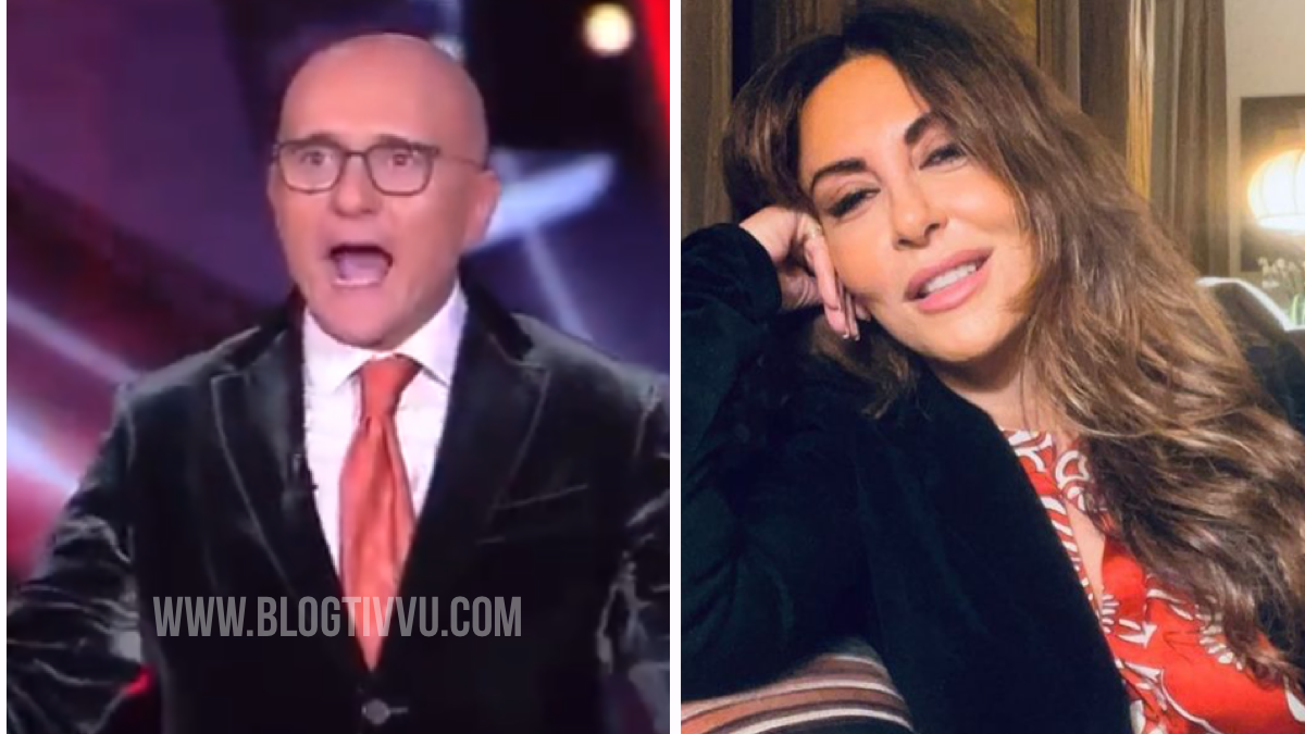 Alfonso Signorini e Sabrina Ferilli