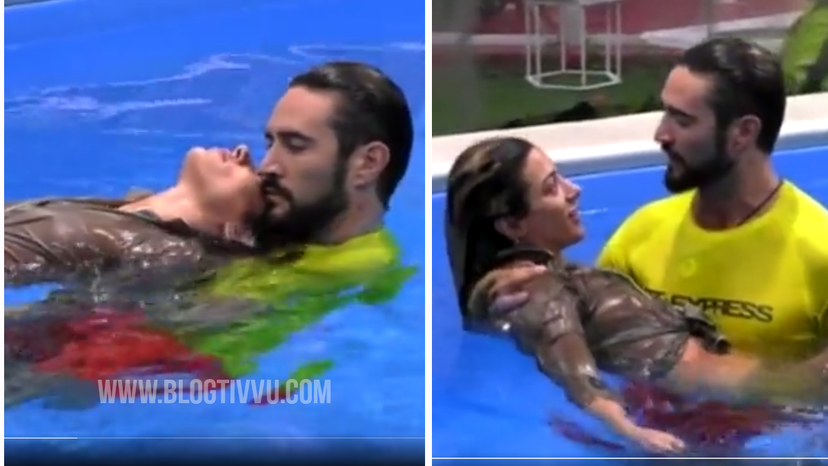 Soleil e Alex Belli oltre la “chimica artistica”? Quel bagno in piscina scatena la polemica sui social – VIDEO preview