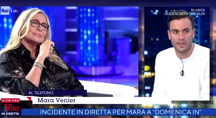 Pierpaolo Pretelli parla dell’incidente di Mara Venier a Domenica In: Giulia Salemi commenta sui social – VIDEO preview