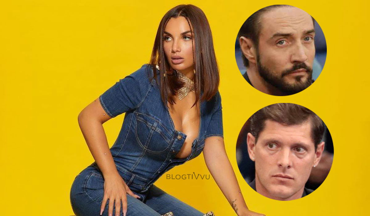Elettra Lamborghini contro Alex Belli e con Aldo Montano