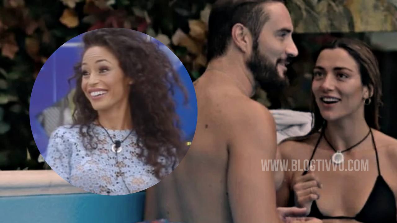 Raffaella Fico, Alex Belli e Soleil Sorge